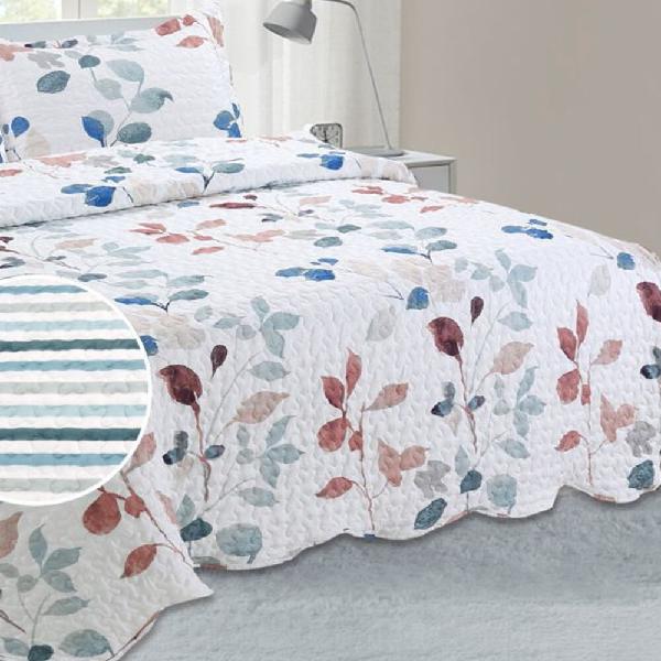 Cubrecama Quilt Amarelo Queen