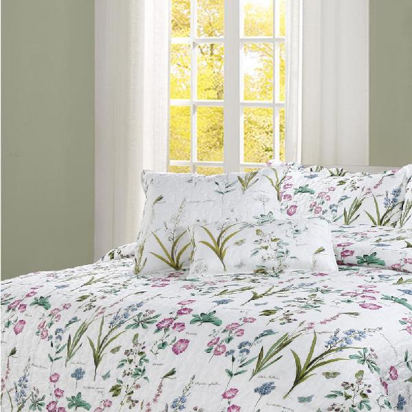 Cubrecama Quilt Amarelo Queen