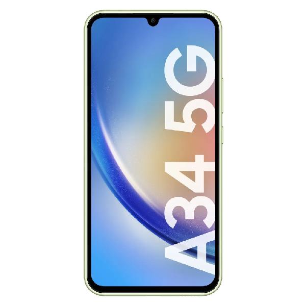 Samsung Galaxy A34 5G 6/128GB Plata Libre + Protector Pantalla